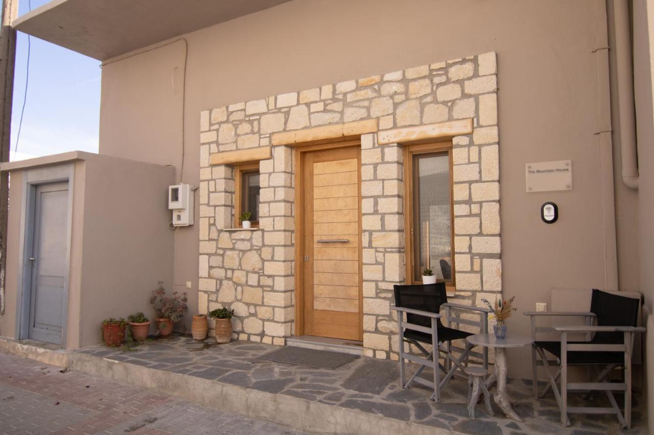 The Mountain House - Authentic Cretan Hideaway - Breathtaking And Nature Views Tourlotí 외부 사진